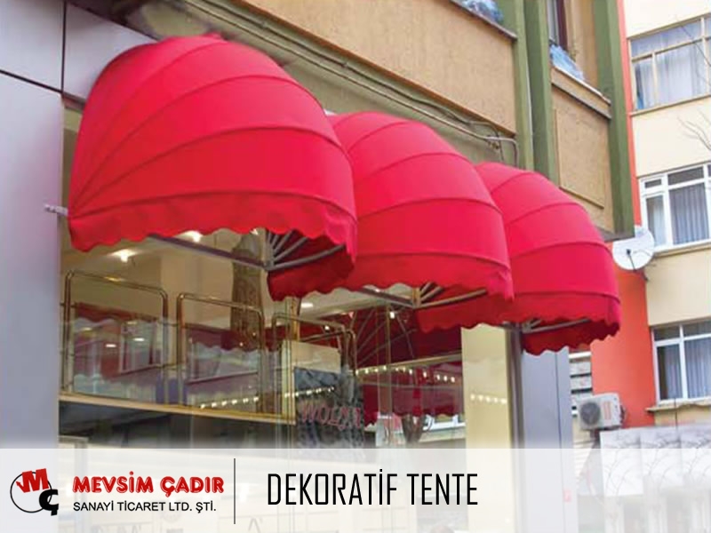 Dekoratif Tente